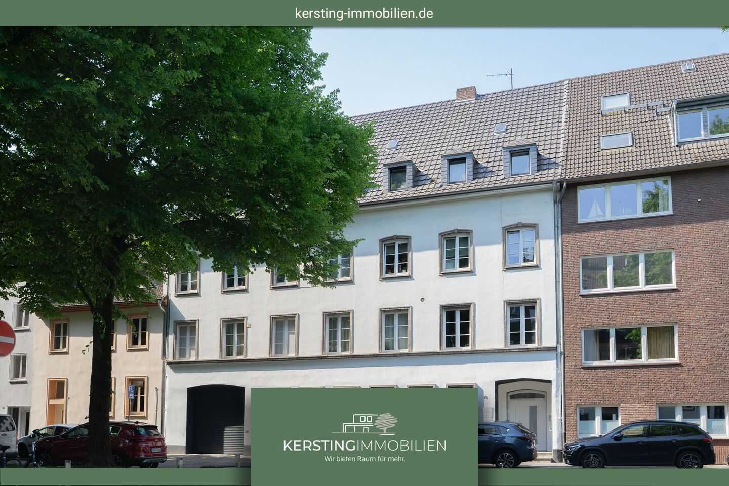 Krefeld-Bismarckviertel: Gemütliche Dachgeschosswohnung mit 3 Zimmern und Einbauküche!