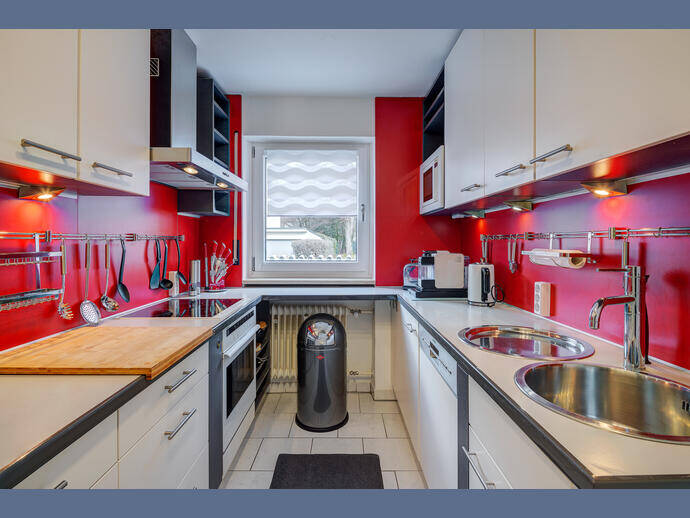 Möbliert: Große Terrassenwohnung in München-Bogenhausen – München – Vorschaubild 9