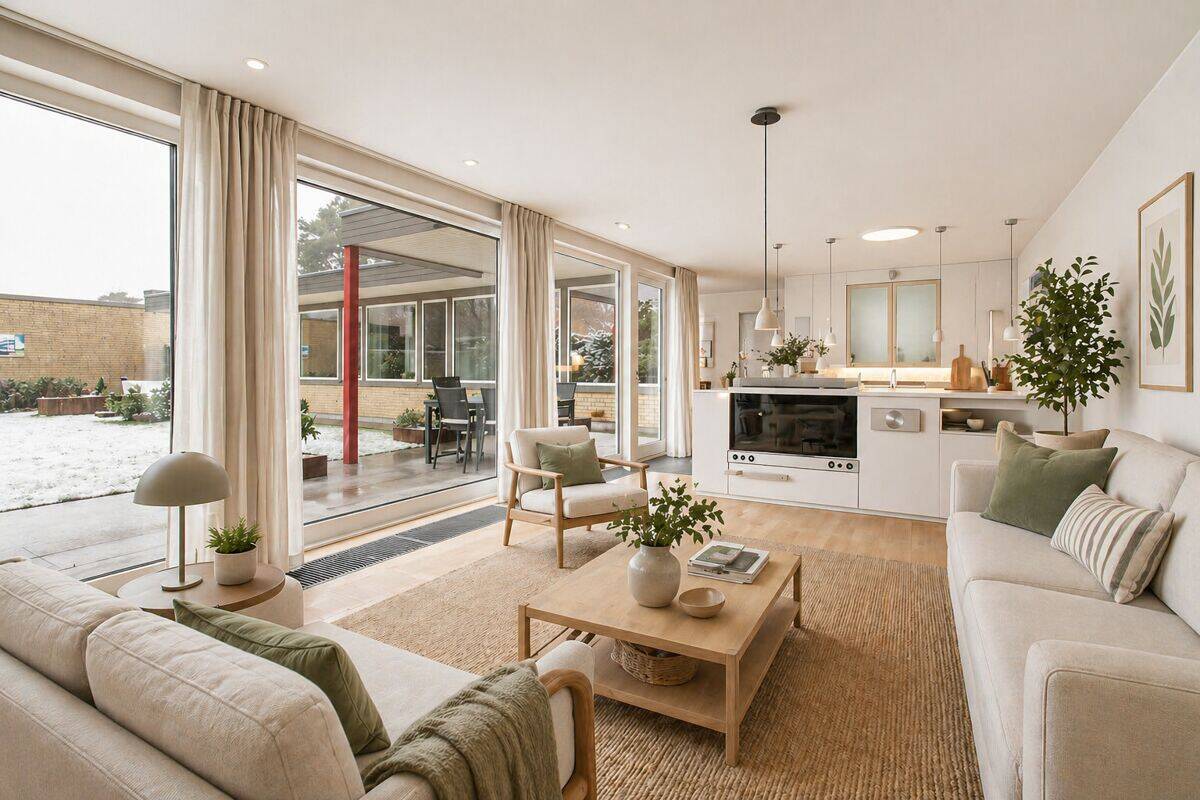 Architekten-Bungalow mit lebenslangem Wohnrecht - Spannende Perspektive in Hummelsbüttel – Hamburg – Vorschaubild 5