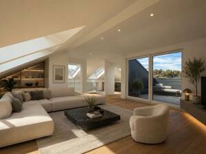 Exklusive 4,5 Zimmer Maisonette Wohnung mit Panoramaaussicht über Stuttgart