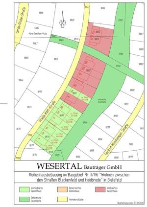 Neubau-Reihenendhaus in Bielefeld-Vilsendorf | 185 m² | sofort beziehbar – 33739 Bielefeld – Vorschaubild 3