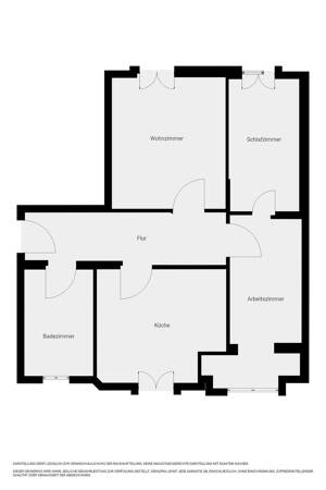 3-Raum-Wohnung Hohenwindenstr. 6, Erfurt – 99086 Erfurt – Vorschaubild 3