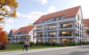 Erstbezug 2-Zimmer-Neubauwohnung mit Terrasse und eigenem Gartenanteil – 71540 Murrhardt – Vorschaubild 5