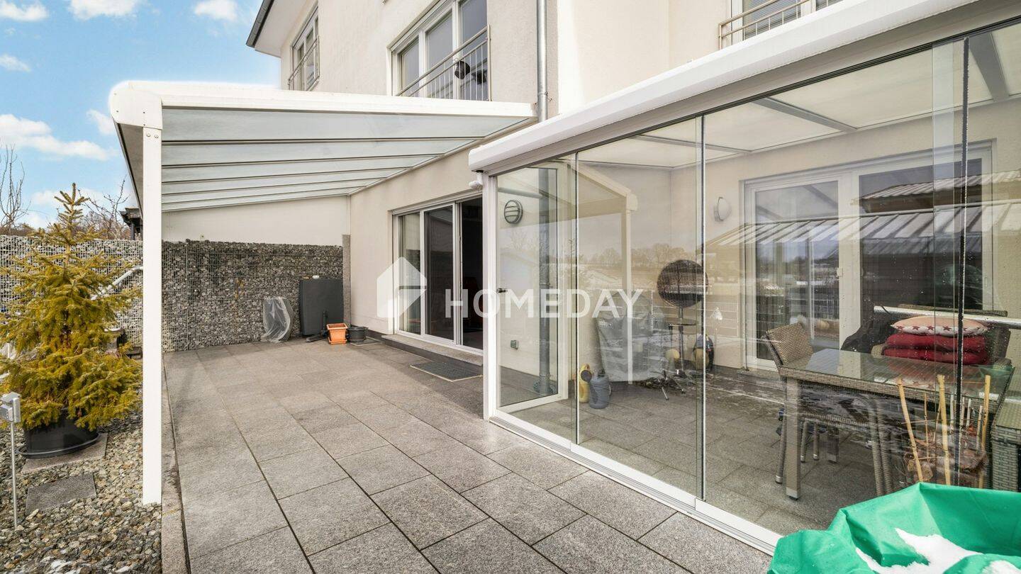 Attraktive 3,5 % Rendite: Moderne EG-Wohnung mit Wintergarten und Terrasse