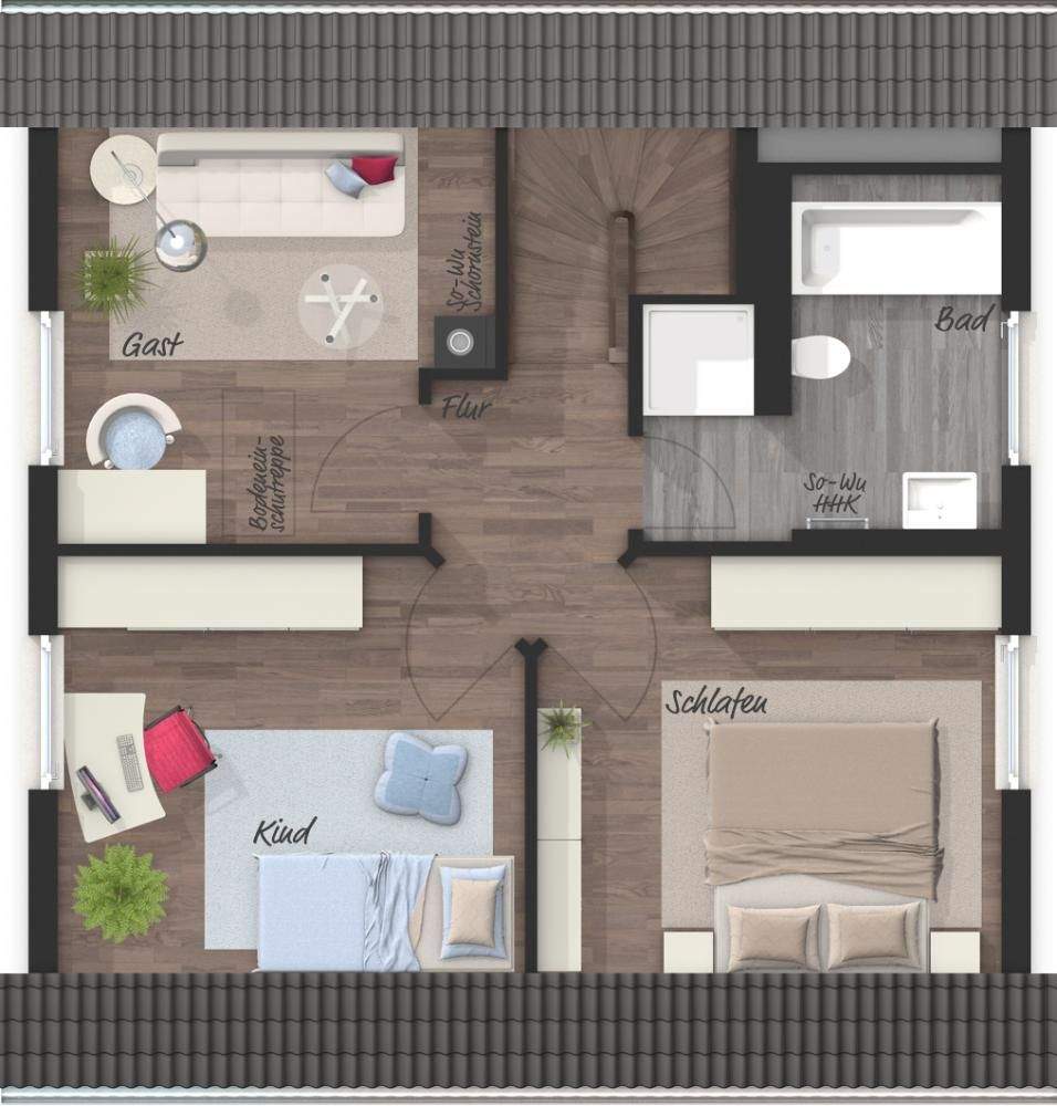 Hausbau in Calbe mit Town&Country Haus – Calbe (Saale) – Vorschaubild 5