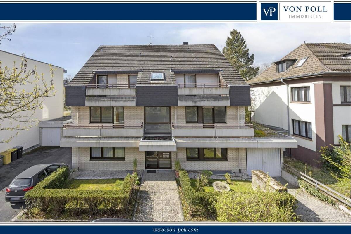 Attraktives 5-Parteienhaus mit drei Garagenstellplätzen! – 53173 Bonn – Bild 1 von 9