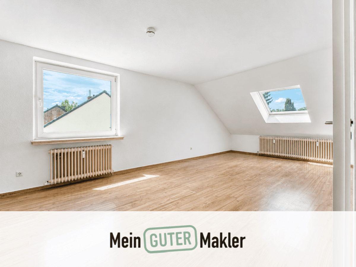 Lichtdurchflutete 3-Zimmer-Dachgeschosswohnung mit optionalem Stellplatz in Horn-Lehe – 28357 Bremen – Bild 1 von 9