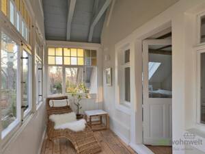 (EF1234_M) Dresden: Kleinzschachwitz, neu möblierte Komfortwohnung mit Kamin und Balkon und Veranda nahe dem Elbufer – 1259 Dresden – Vorschaubild 6