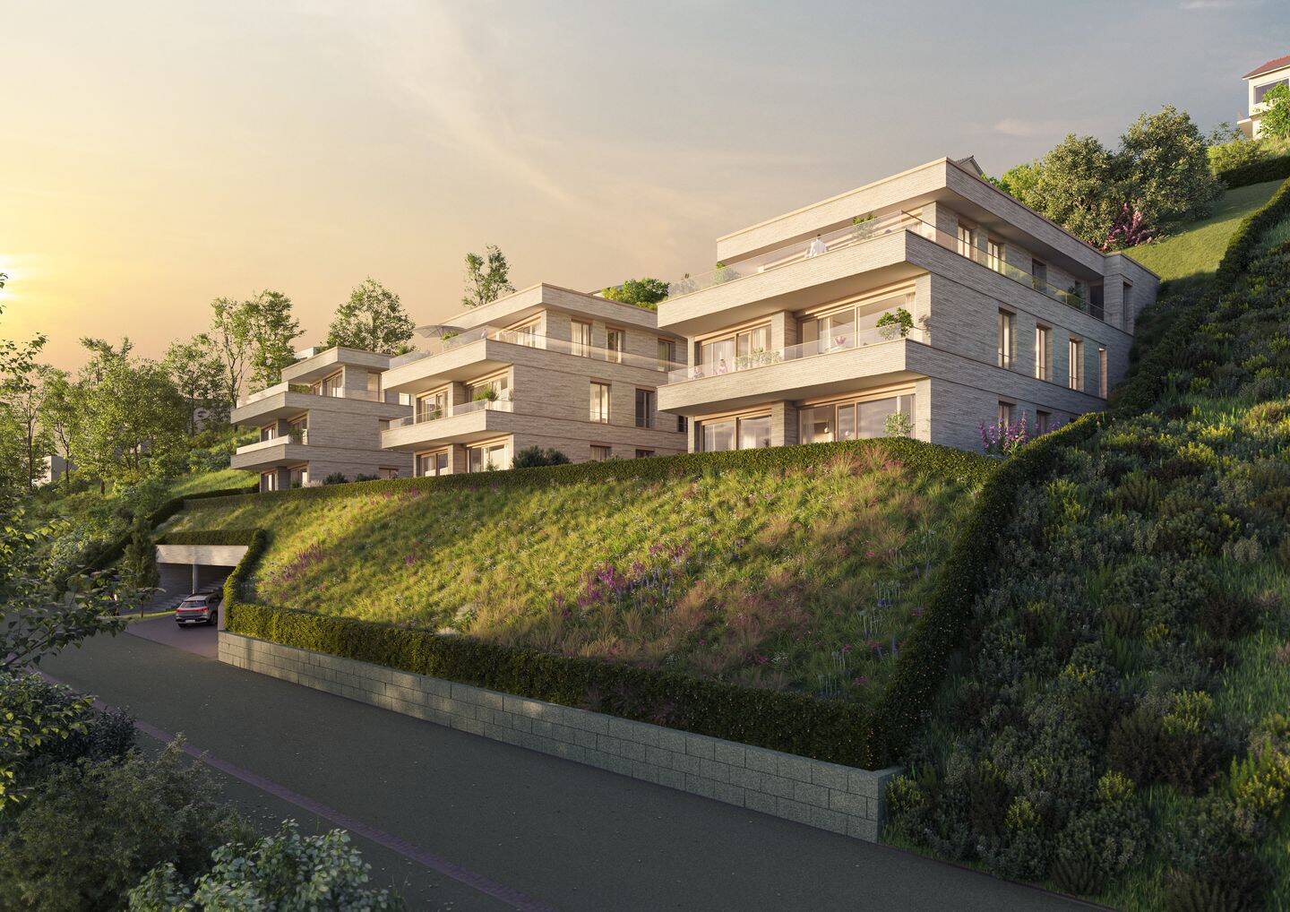 WE Lux 3.4 /// Neubau an der Eichhalde: Exklusive 3-Zimmer-Wohnung mit Balkon – Freiburg im Breisgau – Vorschaubild 9