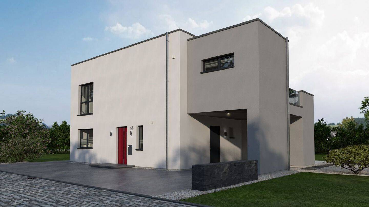 EINFAMILIENHAUS MIT INTEGRIERTEM CARPORT – Dachau – Vorschaubild 6