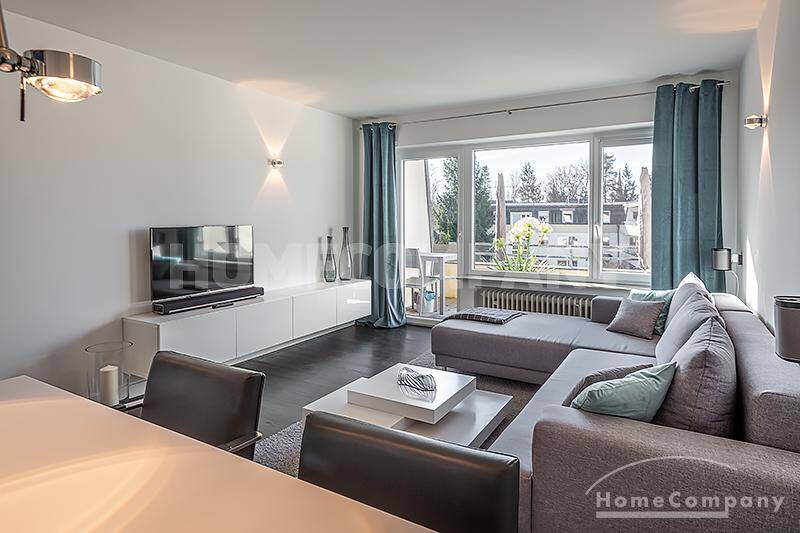 ***Ruhig und Stylish wohnen in Harlaching! Modern und hochwertig möblierte 2-Zimmer-Wohnung mit großem Balkon – München – Vorschaubild 2