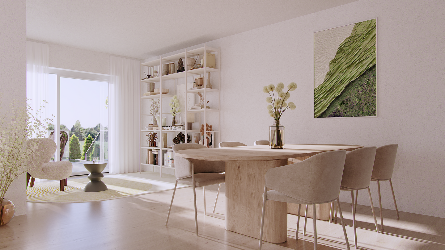EXKLUSIVE NEUBAU-LUXUSVILLA AM FELDRAND - Einzigartige Lage zwischen Feldern und Main – Maintal – Vorschaubild 8