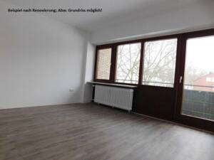 ***Großzügige 2-Zimmerwohnung mit modernisiertem Bad und 2 Balkone... ohne Wandtapeten*** – 47226 Duisburg – Vorschaubild 2