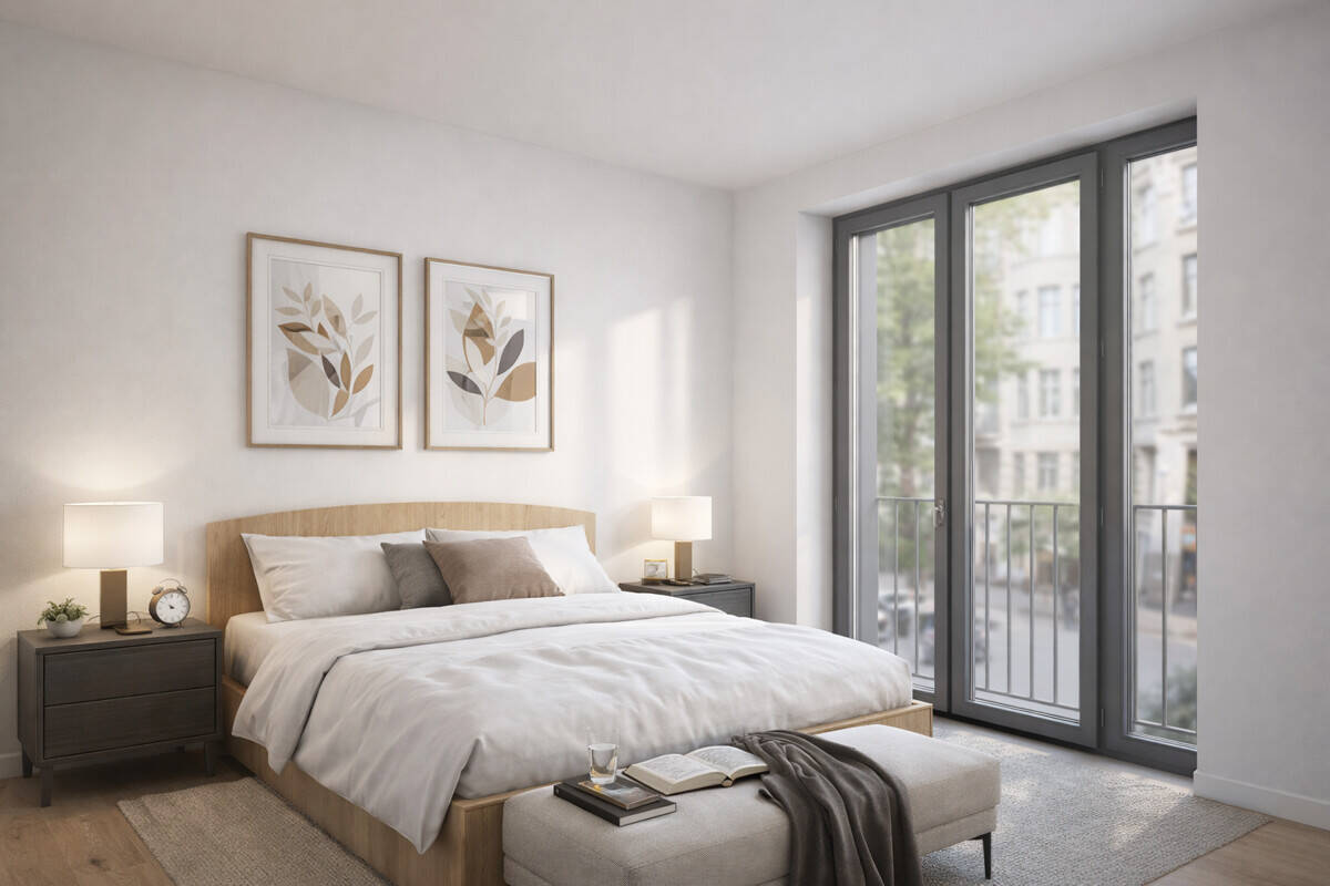 SCHÖNEBERG / KREUZBERG: BESTE LAGE: ERSTBEZUG im LUXUS Neubau: 3-Zimmer-Whg + 2 Bäder und Balkon – Berlin – Vorschaubild 7