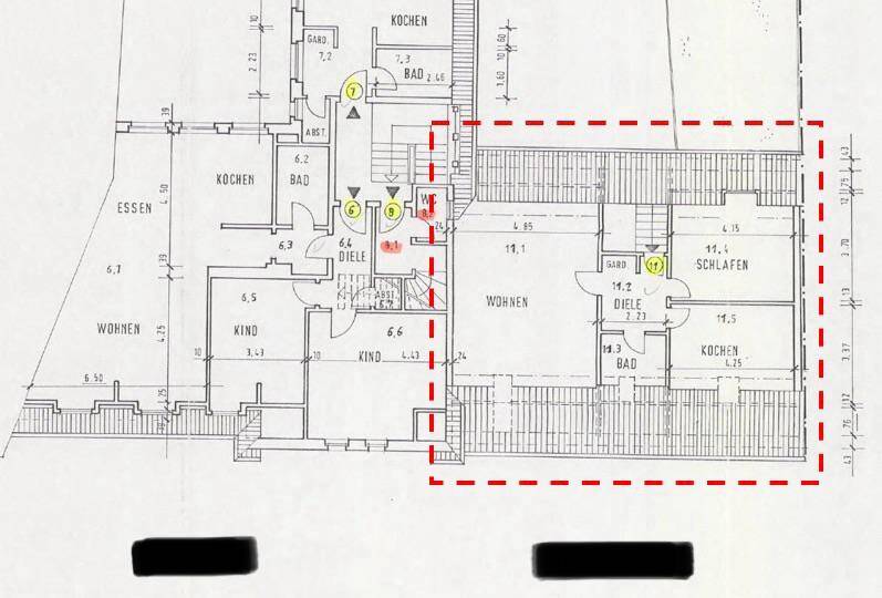 PROVISIONSFREI: sanierte Eigentumswohnung unmittelbar am historischen Marktplatz in Krefeld-Hüls