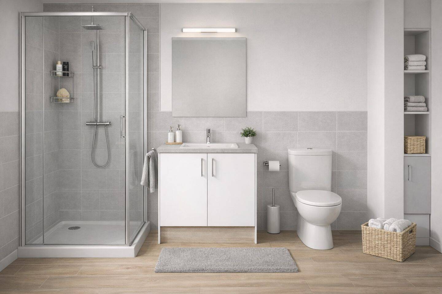 2 Zimmer OG Wohnung mit Südbalkon – Garching bei München – Vorschaubild 9