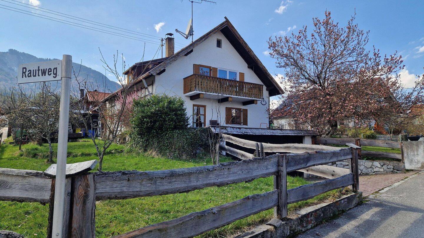Attraktives Grundstück mit Altbestand und Bergblick - Sanierung oder Neubau möglich – Schwaigen – Vorschaubild 9