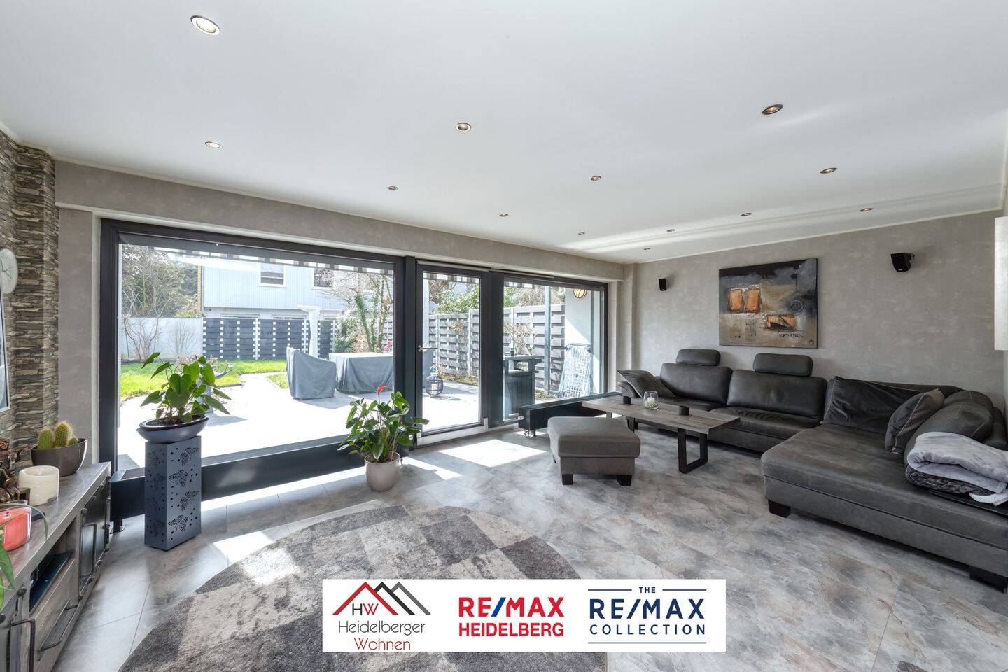 Traumhaftes REH mit 168qm WF und 400qm GS, inkl. Garten + Balkon, Garage, hochwertig kernsaniert – Heidelberg – Vorschaubild 3