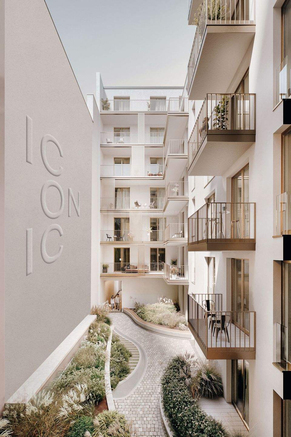 Berlin Mitte: KfW40 Neubau - Ruhige 3-Zimmer-Wohnung mit Balkon zum Innenhof – Berlin – Vorschaubild 7