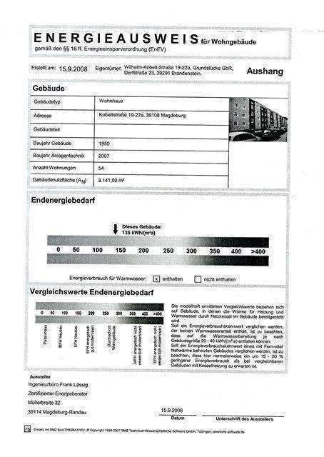 2-Raum Wohnung mit Balkon in Stadtfeld. – Magdeburg – Vorschaubild 2