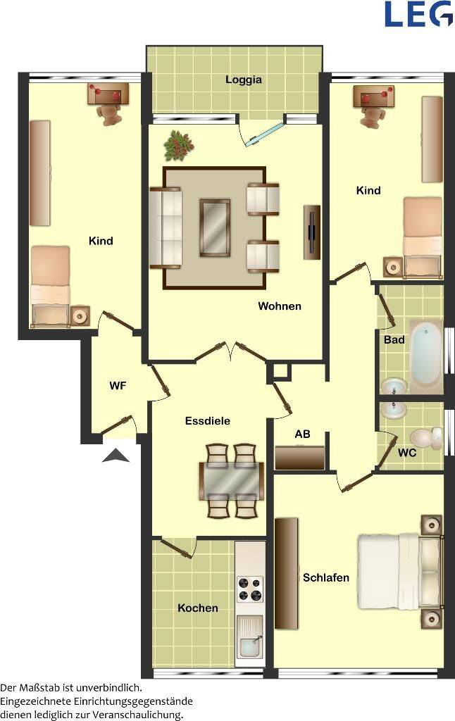 4-Zimmer-Wohnung in Münster Münster Süd-Ost