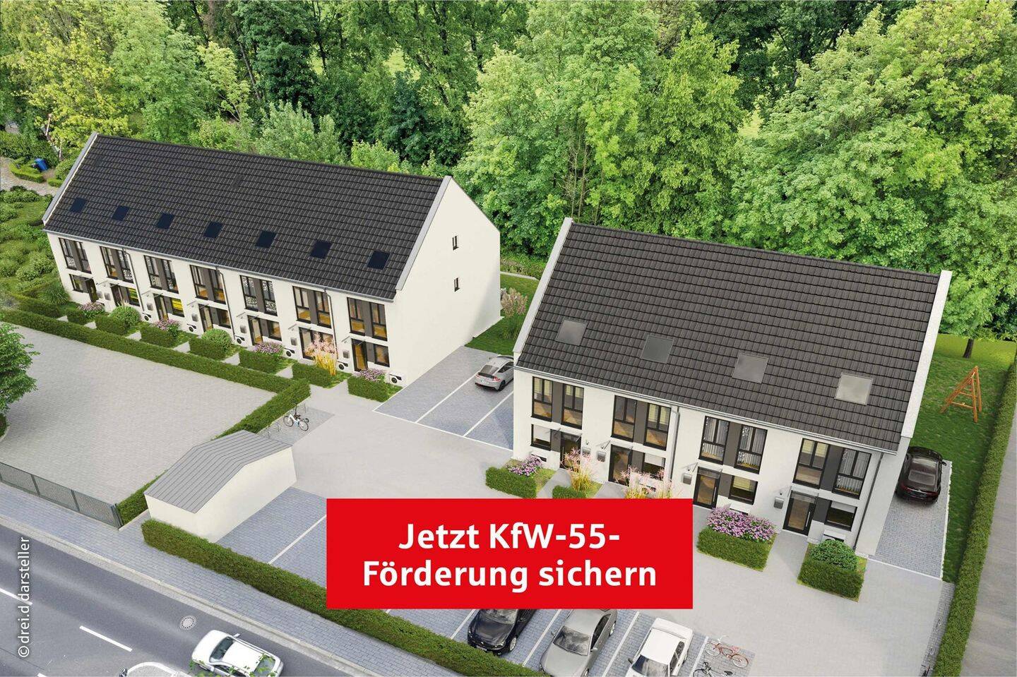 Jetzt erschwingliches Reihenmittelhaus mit KFW-55 Förderung sichern! – Leverkusen – Vorschaubild 7