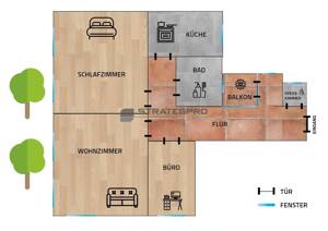 3-Zimmer-Etagenwohnung in zentraler Lage – 68159 Mannheim – Vorschaubild 8
