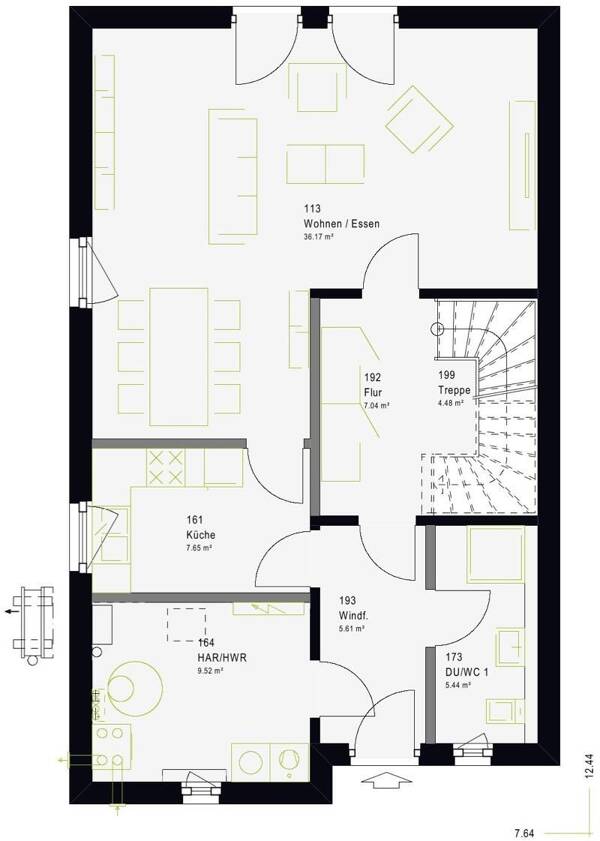 Mehrfamilienhaus in 33729 Bielefeld mit 110 m² kaufen