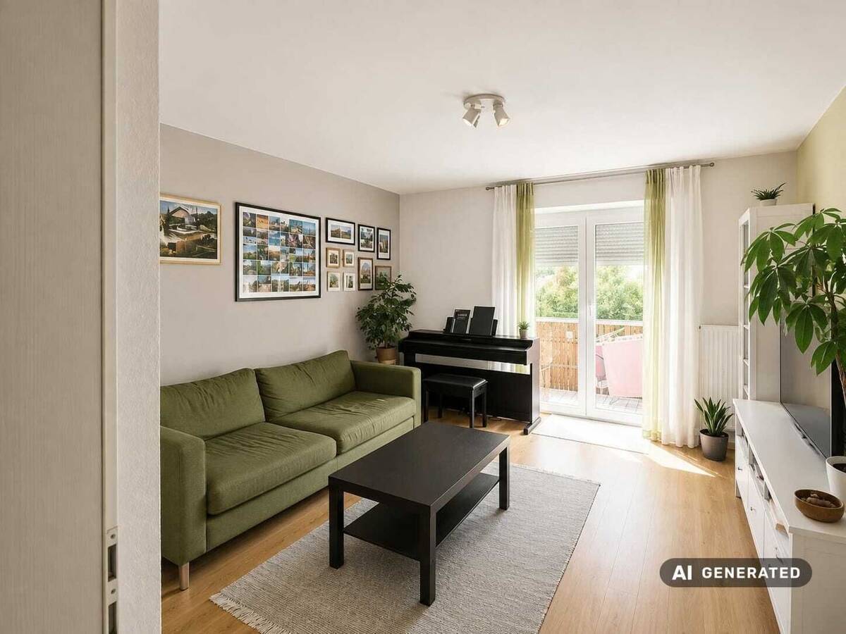 Lichtdurchflutetes Zuhause mit Balkon und Stellplatz im Regensburger Westen – 93049 Regensburg – Bild 1 von 6