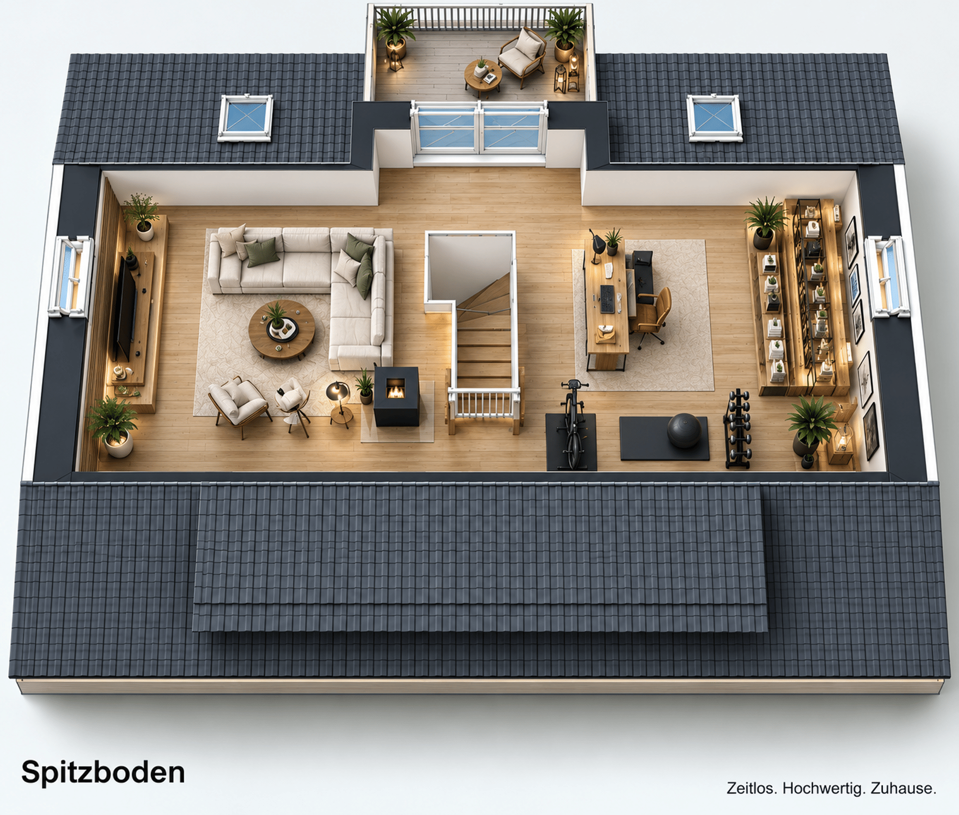 Dachgeschosswohnung in 07749 Jena mit 72,98 m² kaufen