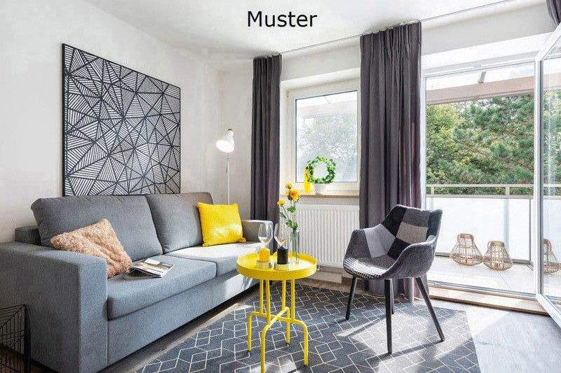 Ihre neue Wohnung: individuelles 2 -Zimmer- Appartment mit großem Balkon. – Darmstadt – Vorschaubild 4