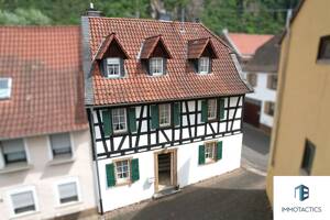 Besondere Kapitalanlage - Fachwerkhaus mit vier Einheiten Hof und Garagen in Bad Münster am Stein – 55583 Bad Kreuznach – Vorschaubild 1