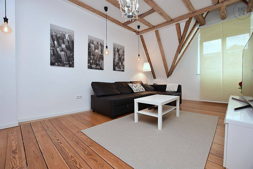 Schicke, modern möblierte Wohnung mit tollem Blick in Stuttgart Mitte