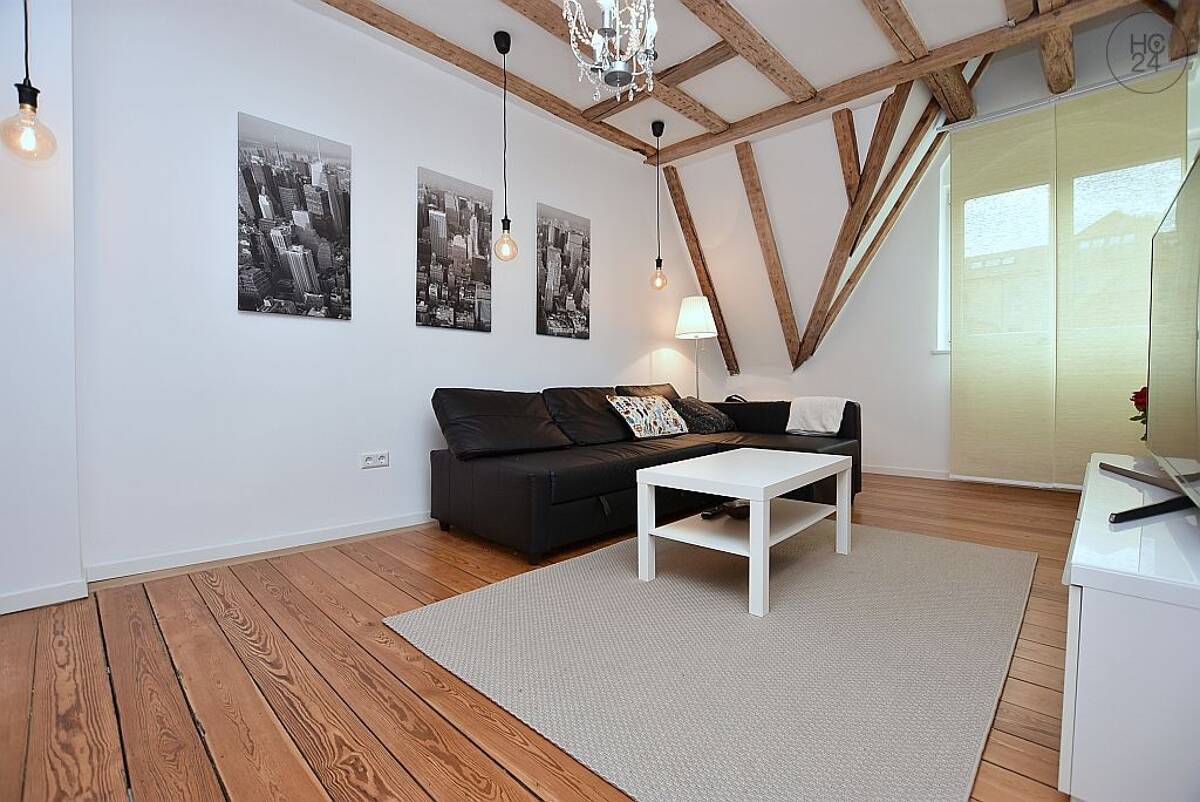 Schicke, modern möblierte Wohnung Klimaanlage und tollem Blick in Stuttgart Mitte – 70190 Stuttgart – Bild 1 von 9