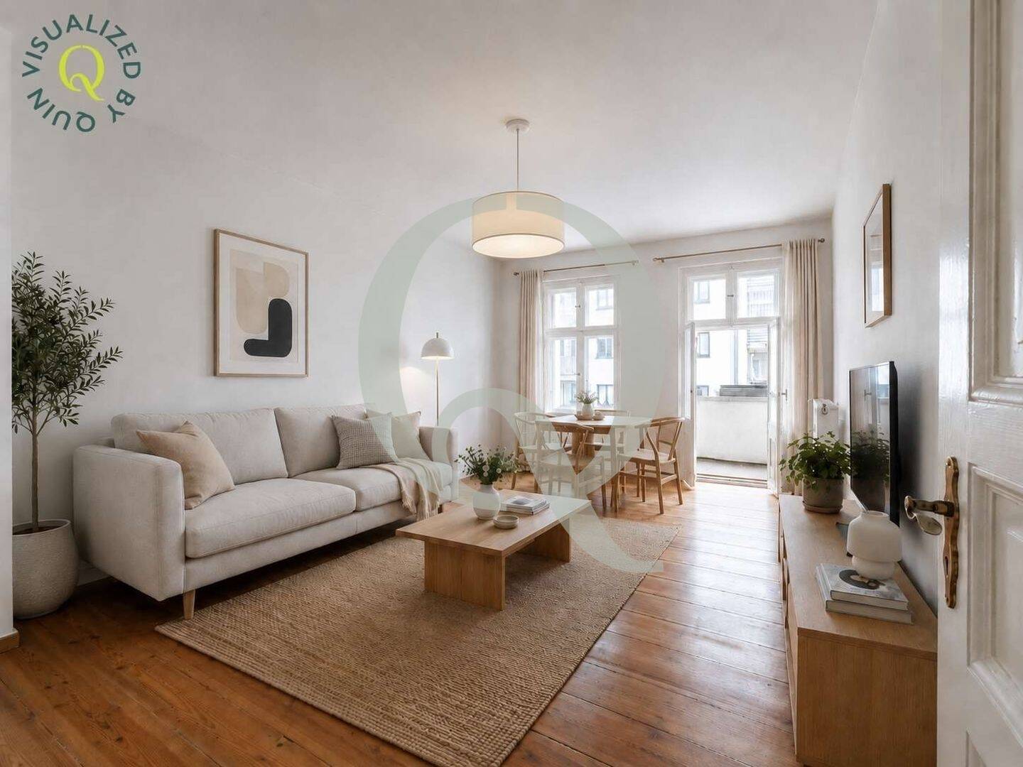 2-Zimmer-Altbauwohnung mitten im Kiez – Berlin – Vorschaubild 3