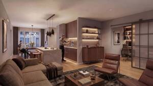 4 Zimmer | 102,71 m² Vier Zimmer für Menschen, die Stadt und Rückzug verbinden möchten – 22087 Hamburg – Vorschaubild 1