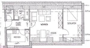 Ruhige, sonnige 2 Zim.DG Wohnung mit EBK! Ohne Balkon! – 93059 Regensburg – Vorschaubild 8