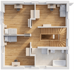 Einfamilienhaus 160 m² | Pultdach | KfW-55-Standard* – 30826 Garbsen – Vorschaubild 3