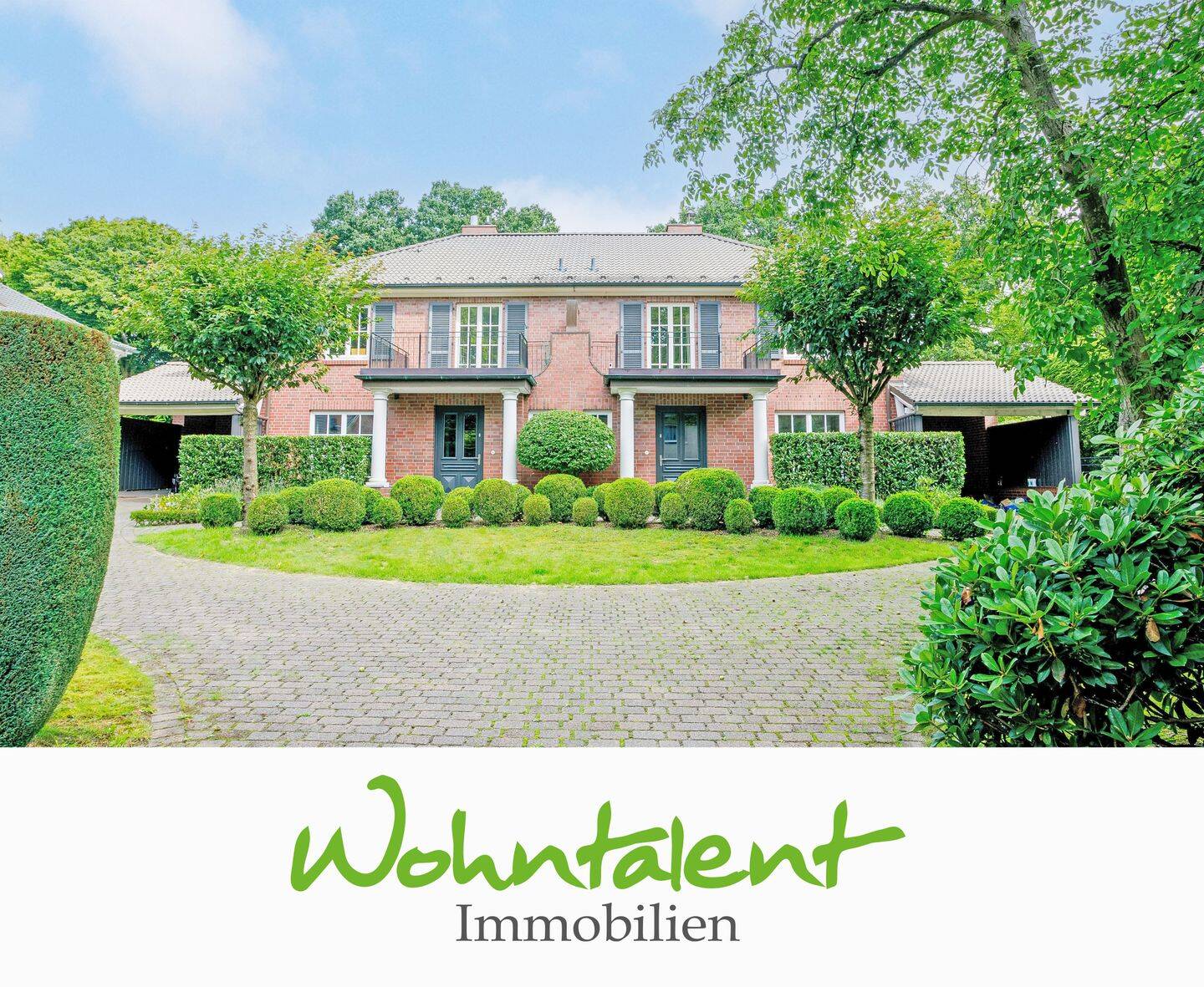 Exklusive Haushälfte in Landhausvilla - Bestlage in Ahrensburg – Ahrensburg – Bild 1 von 9