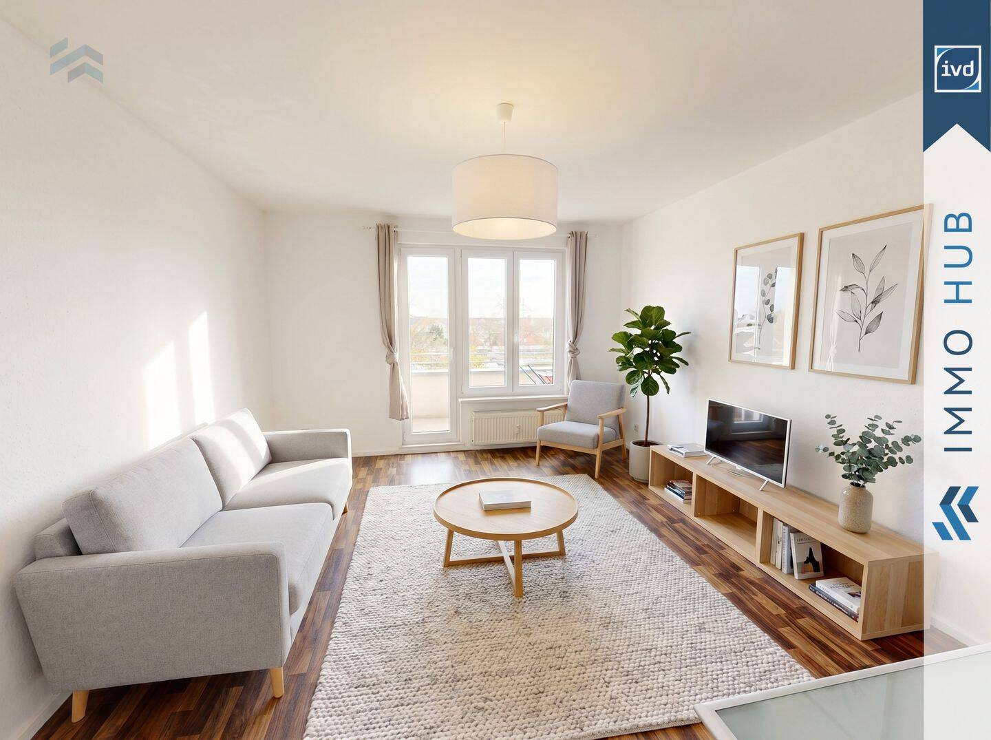 ++ Bezugsfrei! Renovierte 3-Zimmer-Wohnung mit Balkon in begehrter Lage ++