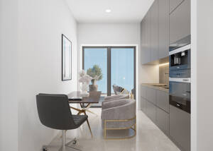 WE 9 | 1-Zimmer Apartment barrierefrei mit Balkon komplett möbliert mit Küche im Zentrum Koblenz – 56068 Koblenz – Vorschaubild 4