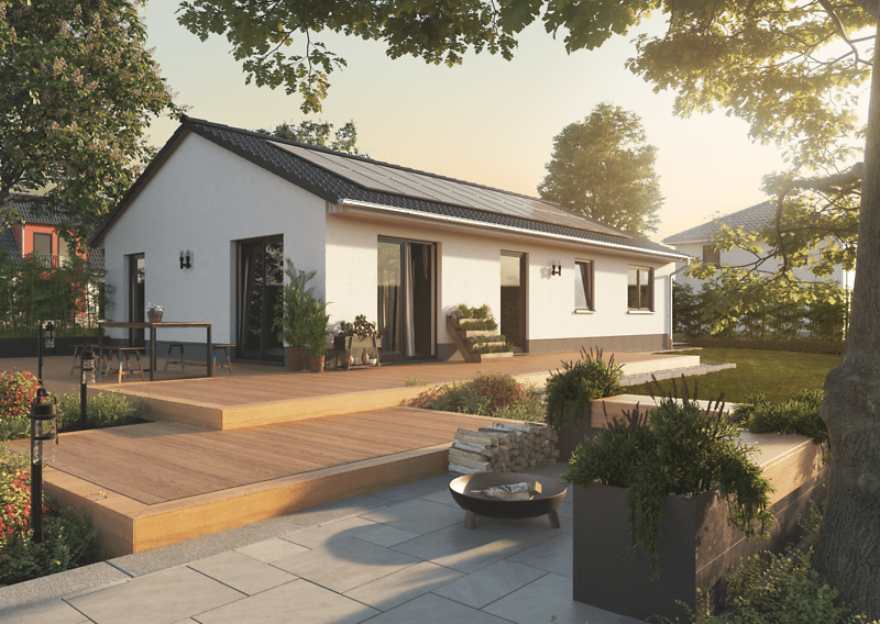 Bungalow 100 massiv gebaut, Preis inkl. Grundstück – Herforst – Bild 1 von 6