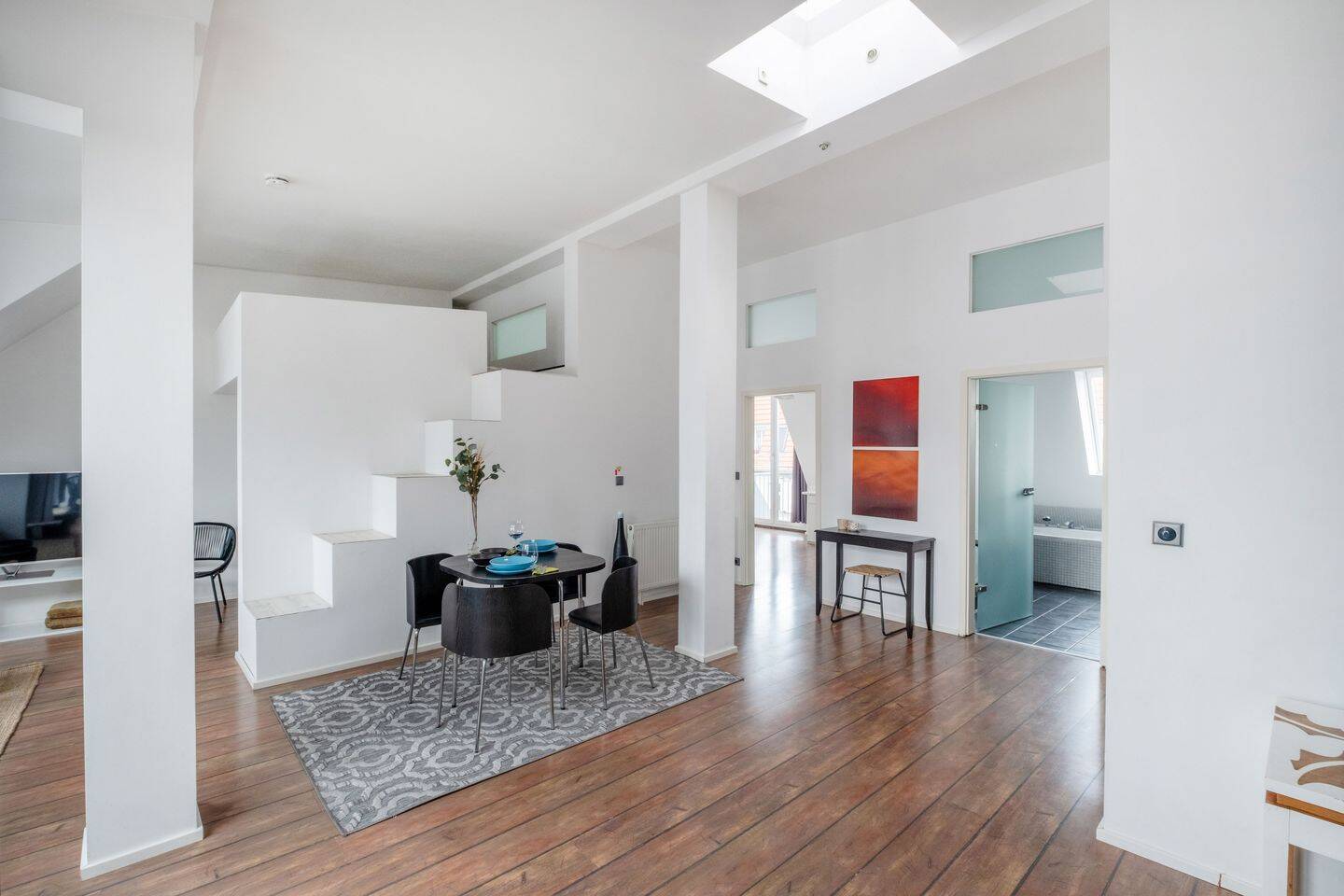 Einzigartiges Dachgeschossloft mit Terrasse und Kamin im begehrten Wichertkiez – Berlin – Vorschaubild 7