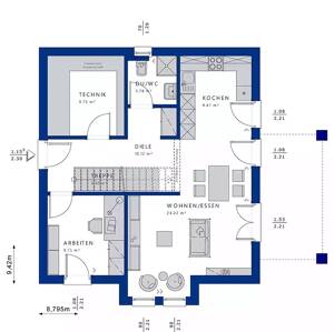 Freistehendes Haus in 2. Reihe, auf 430 qm Sonnengrundstück! – 64295 Darmstadt – Vorschaubild 3