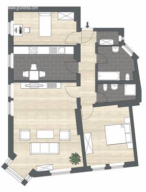 Charmanter Altbau mit 2 Bädern! – 39114 Magdeburg – Vorschaubild 6