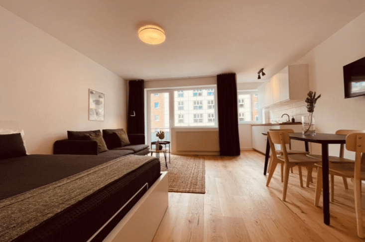 Hochwertig sanierte & möblierte Wohnung mit Balkon - fußläufig in die Innenstadt – Düsseldorf – Vorschaubild 3