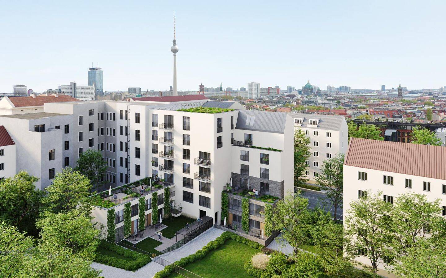 Kompakte 1-Zimmer-Wohnung mit separater Küche in zentraler Mitte-Lage – Berlin – Vorschaubild 2