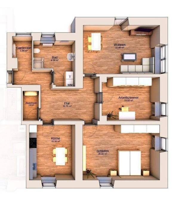 Erdgeschosswohnung in 97688 Bad Kissingen mit 113 m² kaufen