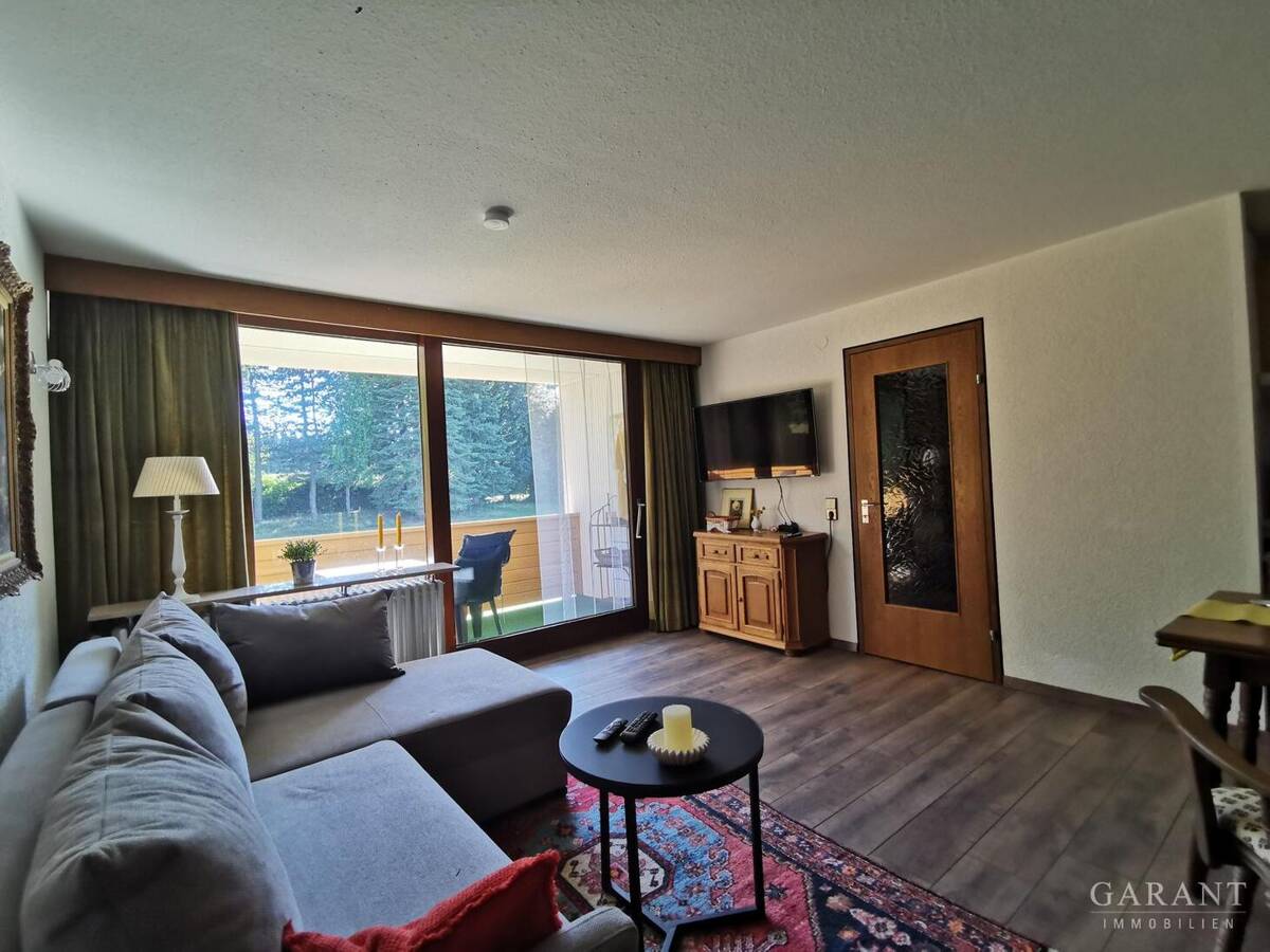 Möblierte 2 Zimmer-Wohnung mit Waldblick-Balkon, sehr ruhige Lage – 72297 Seewald – Bild 1 von 7