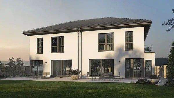 Ein Haus - zwei Haushälften - zwei Familien ! Je Familie/Grundstück nur 398.600,-EUR ! – Templin – Bild 1 von 1